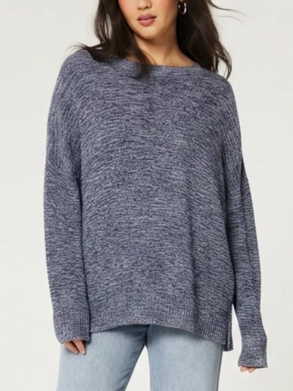 Loft Navy Blue Knit Sweater